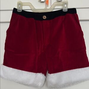 Chubbies ! Red Velvet Women's Shorts with White Trim